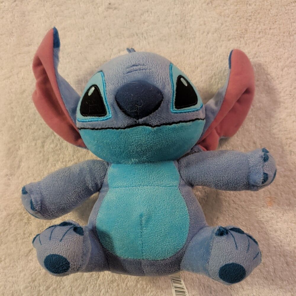 Disney Stitch Plush Toy 6” Blue Lilo & Stitch Stuffed Animal